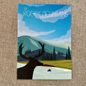 The Rocky Mountains Art Print